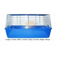 Rabbit Cage Blue Small R1